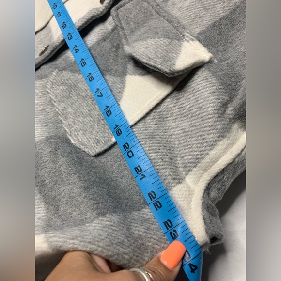 NWOT LOVE TREE Buffalo Plaid Women’s Shacket NEW Size Large Super Soft Comfy - Picture 13 of 13